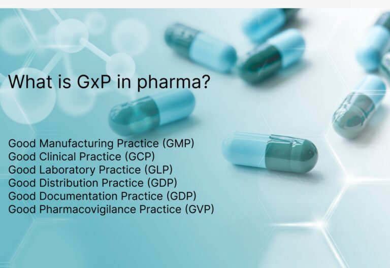What is GxP in pharma?