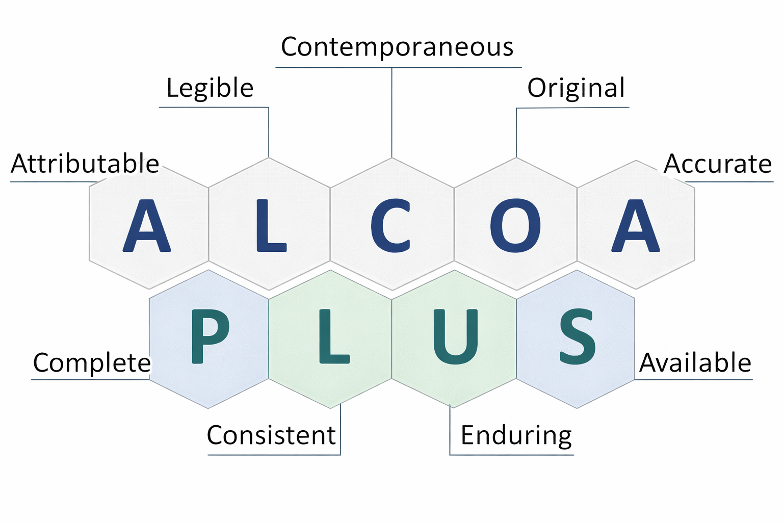 What is ALCOA and ALCOA+?