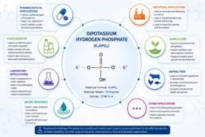 Dipotassium Hydrogen Phosphate: Chemical Properties, Uses & Industrial Applications